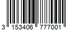 Barcode 3153406777001