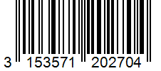 Barcode 3153571202704