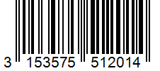 Barcode 3153575512014
