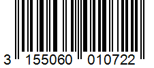 Barcode 3155060010722