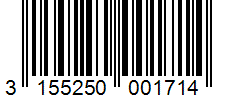 Barcode 3155250001714