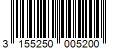 Barcode 3155250005200