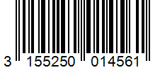Barcode 3155250014561