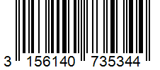Barcode 3156140735344