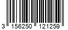 Barcode 3156250121259