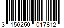 Barcode 3156259017812