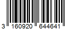 Barcode 3160920644641