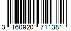Barcode 3160920711381