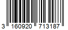 Barcode 3160920713187