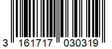 Barcode 3161717030319