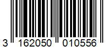 Barcode 3162050010556