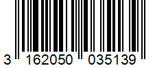 Barcode 3162050035139