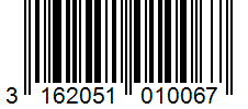 Barcode 3162051010067