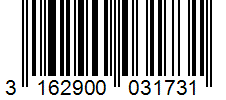 Barcode 3162900031731