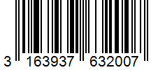Barcode 3163937632007