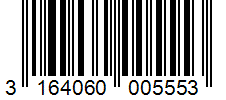 Barcode 3164060005553