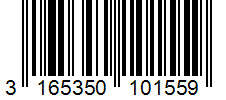 Barcode 3165350101559