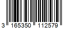 Barcode 3165350112579