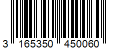 Barcode 3165350450060