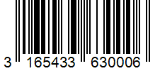 Barcode 3165433630006
