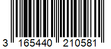 Barcode 3165440210581