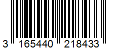 Barcode 3165440218433
