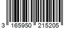 Barcode 3165950215205