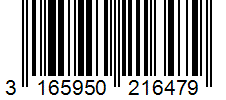 Barcode 3165950216479
