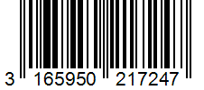 Barcode 3165950217247