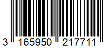 Barcode 3165950217711