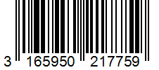 Barcode 3165950217759