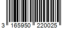 Barcode 3165950220025