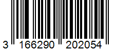 Barcode 3166290202054