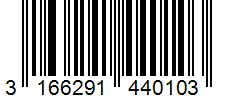 Barcode 3166291440103