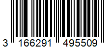 Barcode 3166291495509