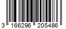 Barcode 3166296205486