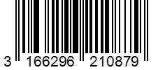 Barcode 3166296210879