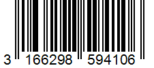 Barcode 3166298594106