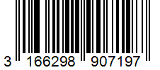 Barcode 3166298907197
