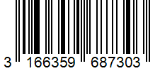 Barcode 3166359687303