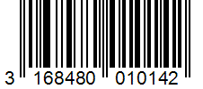 Barcode 3168480010142
