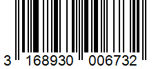 Barcode 3168930006732