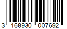 Barcode 3168930007692