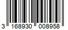 Barcode 3168930008958