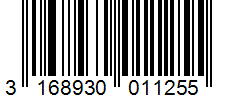 Barcode 3168930011255
