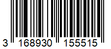 Barcode 3168930155515