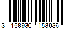 Barcode 3168930158936