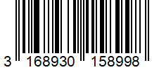 Barcode 3168930158998