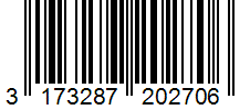 Barcode 3173287202706