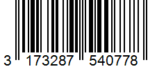 Barcode 3173287540778